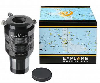 Телеэкстендер EXPLORE SCIENTIFIC Focal Extender 3x 50,8mm/2"