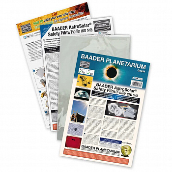 Светофильтр-пленка Baader Planetarium AstroSolar Foil (Visual - 58x58cm) Density 5.0