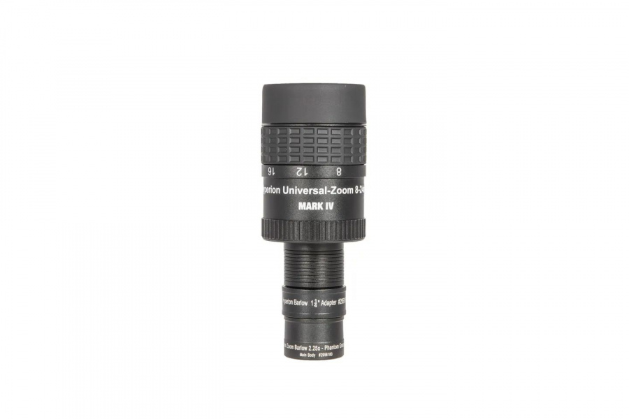 Окуляр Baader Hyperion Mark IV Zoom Eyepiece Deluxe - 3.5-24mm, 1.25" и 2" (комплект с линзой барлоу Hyperion Zoom 2,25x)
