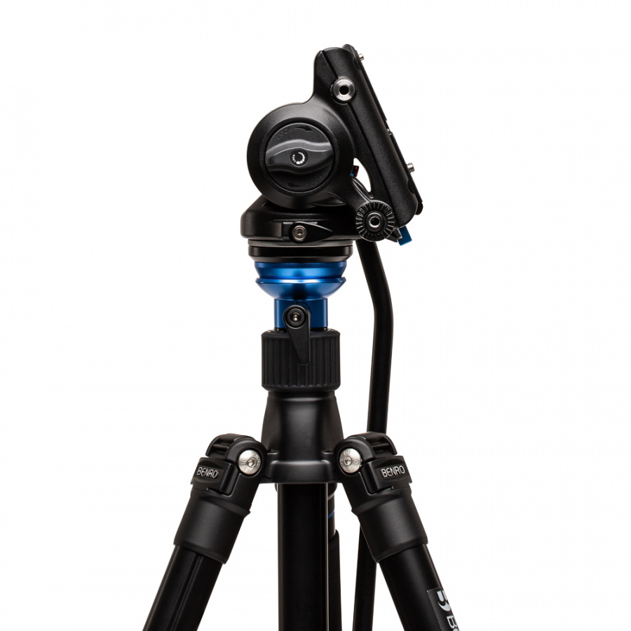 Benro TTOR34CLVS4PRO штатив Tortoise с видеоголовой/карбоновый с цангами