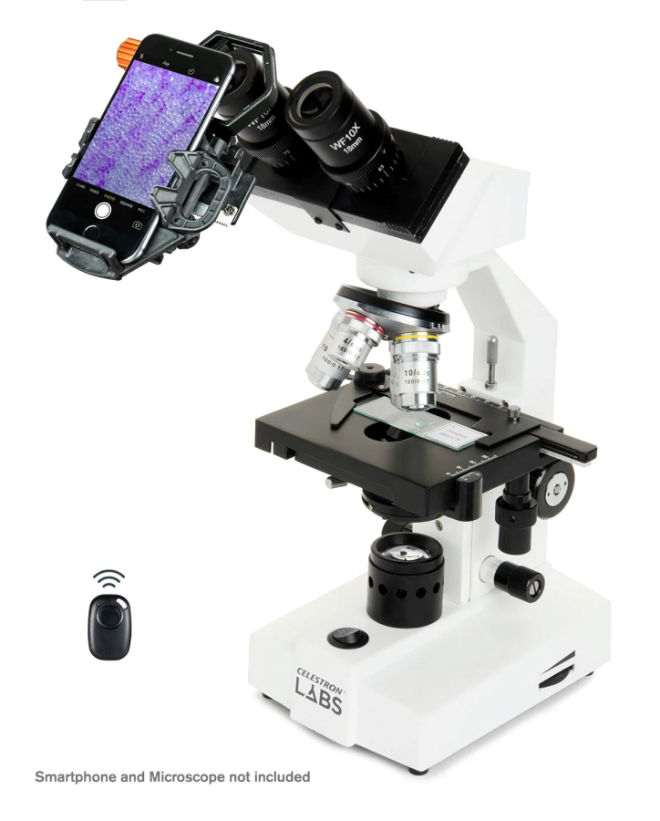 Универсальный адаптер для смартфона Celestron NexGO с автоспуском