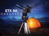 Компактный телескоп MEADE ETX80 Go-To, рефрактор
