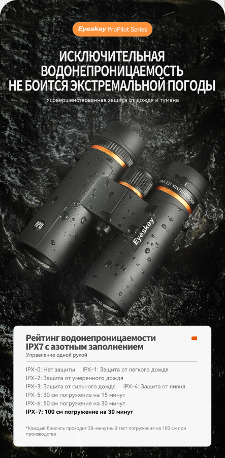Бинокль Eyeskey ProPilot APO EB - 10x42