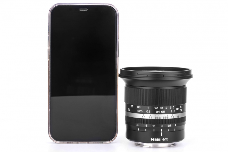 Объектив NiSi 15 mm f4 FF Aspherical для камер с байонетом Fuji X mount