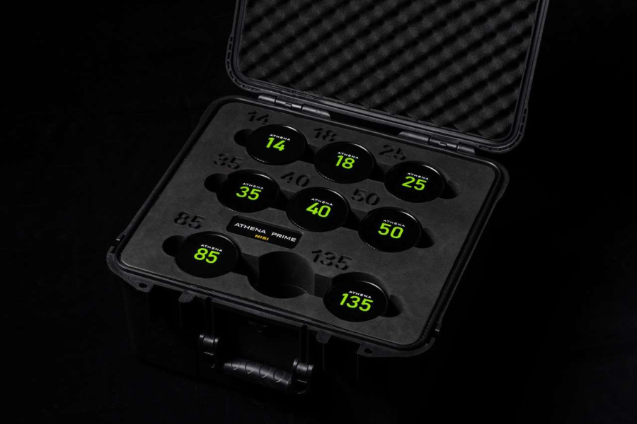 Набор кинообъективов NiSi ATHENA PRIME MASTER SET E-Mount (14/T2.4; 18/T2.2;25/T1.9;35/T1.9;40/T1.9;50/T1.9;85/T1.9;135/T1.9) в кейсе