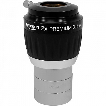 Линза Барлоу Omegon Barlow 2'', 2X premium