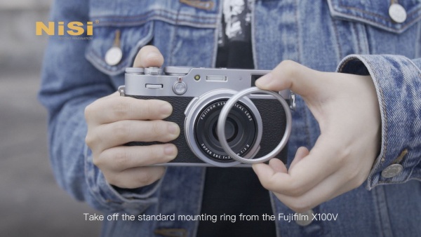 NiSi-X100V-Remove-Ring