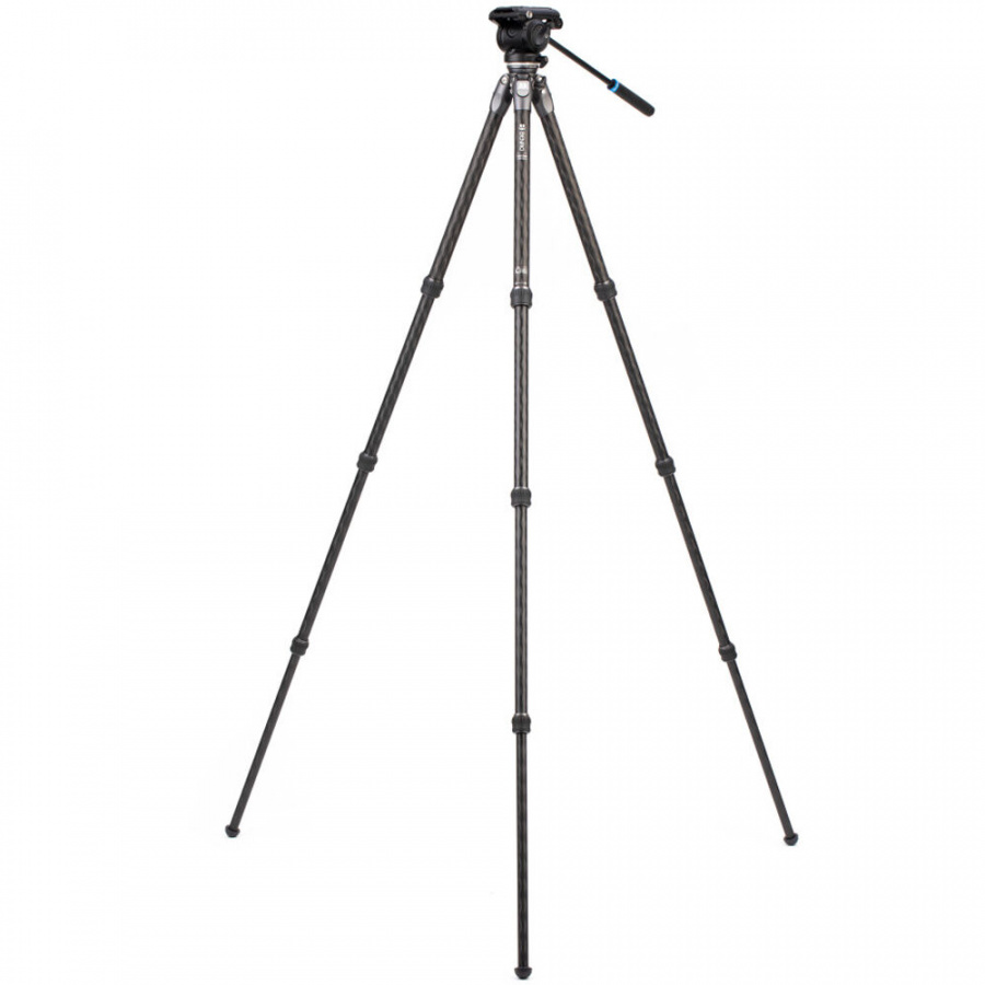 Benro TTOR34CLVS4PRO штатив Tortoise с видеоголовой/карбоновый с цангами