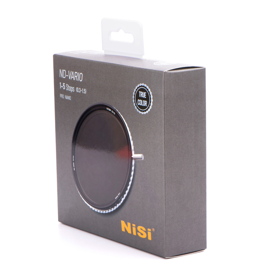 Светофильтр NiSi TRUE COLOR ND-VARIO Pro Nano 1-5stops (0.3-1.5) 77mm