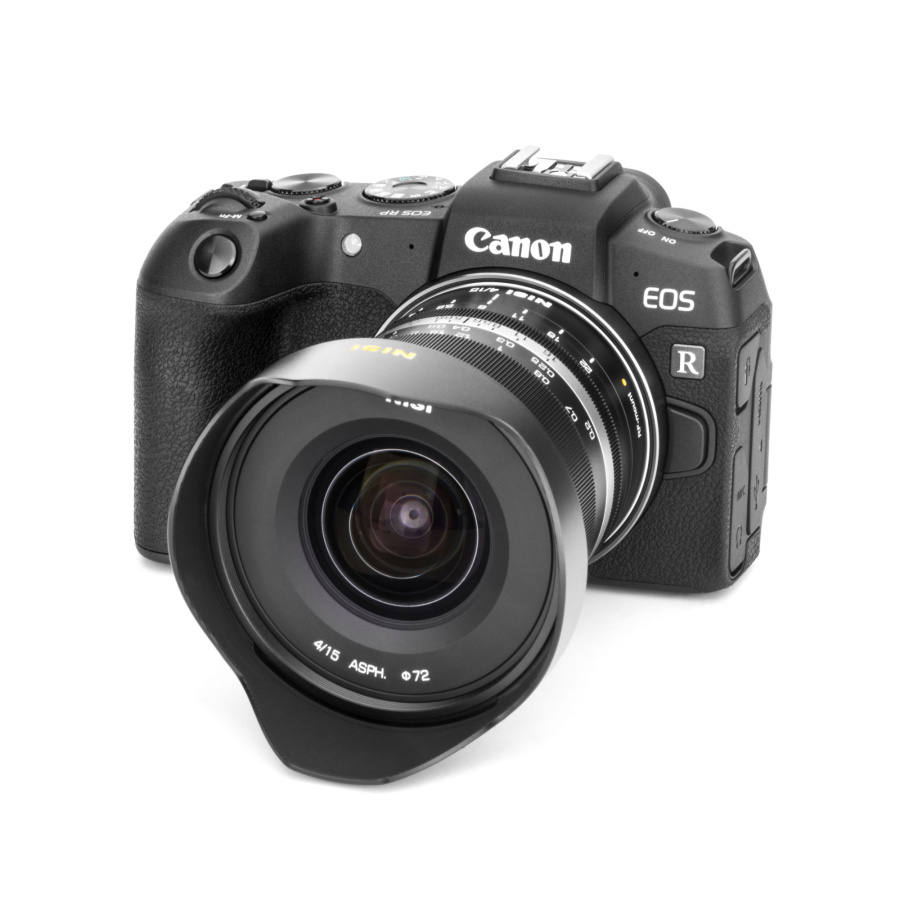 Объектив NiSi 15 mm f4 FF Aspherical для камер с байонетом Canon RF