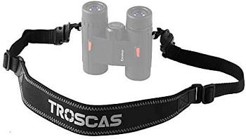Ремень Troscas XPS003, неопреновый, для биноклей и камер, петельное крепление c Fastex