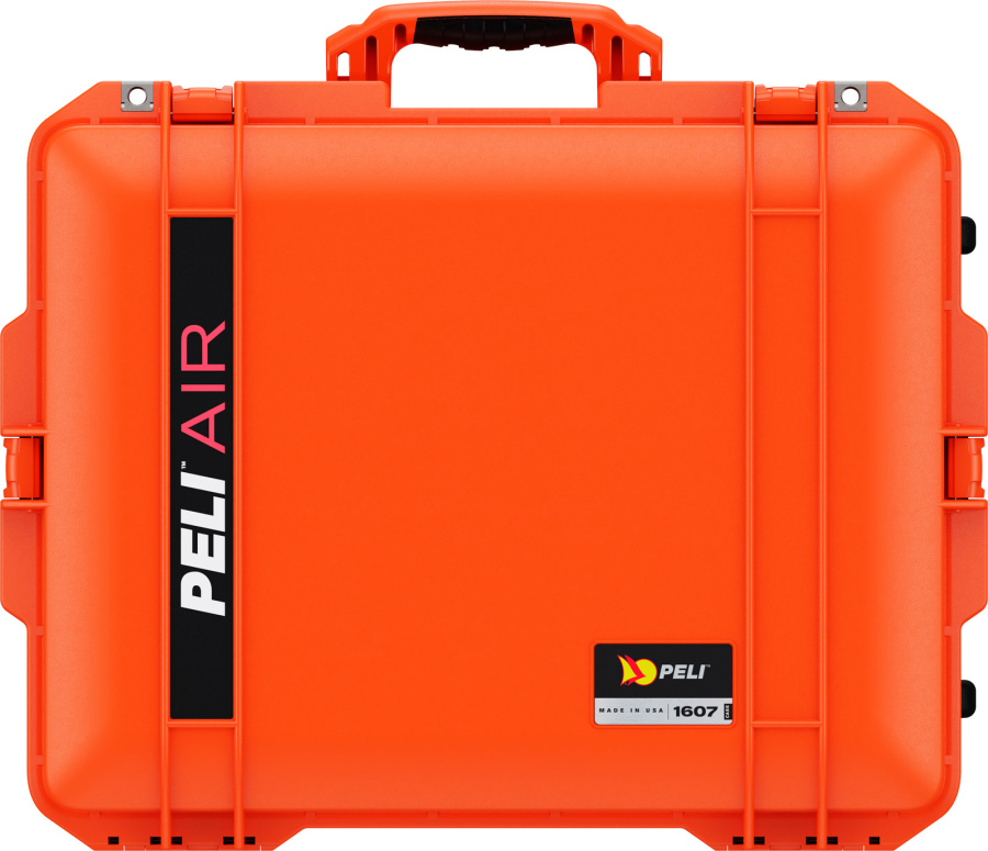 Защитный кейс Peli Air 1607 оранжевый пустой