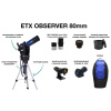 Компактный телескоп MEADE ETX80 Go-To, рефрактор