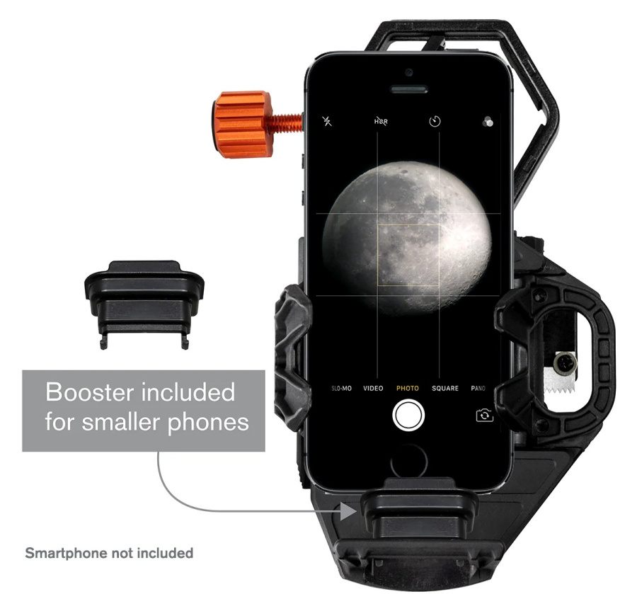 Универсальный адаптер для смартфона Celestron NexGO с автоспуском