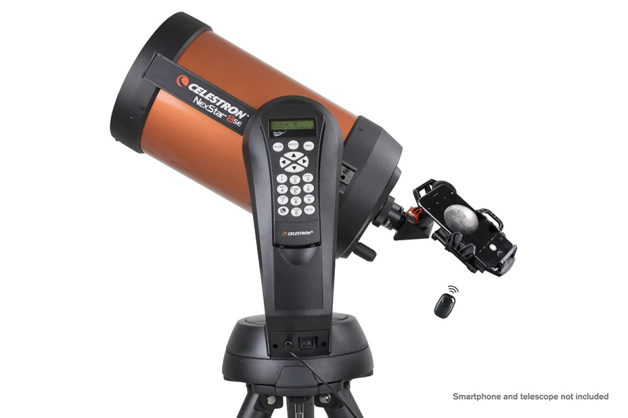 Универсальный адаптер для смартфона Celestron NexGO с автоспуском