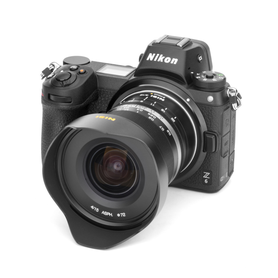 Объектив NiSi 15 mm f4 FF Aspherical для камер с байонетом Nikon Z
