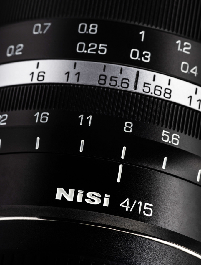 Объектив NiSi 15 mm f4 FF Aspherical для камер с байонетом Fuji X mount