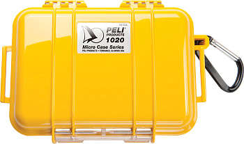 Защитный кейс Peli 1020 желтый c вставкой